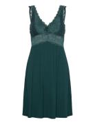 Nora Lace Slip Dress Hunkemöller Green