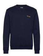 Small Logo Crew Wrangler Navy