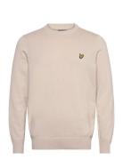 Cotton Crew Neck Jumper Lyle & Scott Cream