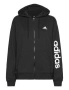 W Lin Ft Fz Hd Adidas Sportswear Black