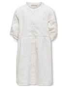 Kogdaisy 2/4 Emb Anglaise Dress Wvn Kids Only White