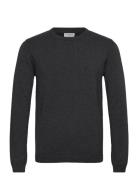 100% Recycle Knit Round Neck Lindbergh Grey