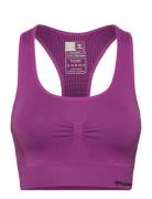 Hmlmt Shaping Seamless Sports Top Hummel Purple