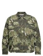 Carcava Aop Jacket Otw ONLY Carmakoma Khaki