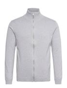 100% Recycle Knit Full Zip Lindbergh Grey