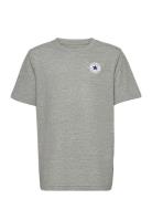 Cnvb Ss Printed Ctp Tee Converse Grey