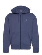 Double-Knit Full-Zip Hoodie Polo Ralph Lauren Blue