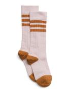 Merle Glitter Knee Socks Mp Denmark Pink