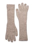 Gloves Long Emma Lindex Beige