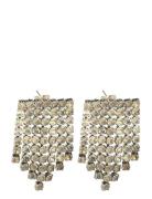 Earrings Wide Chunky Waterfall Lindex Silver