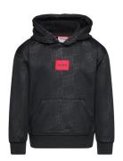 Hooded Sweatshirt Hugo Kids Black