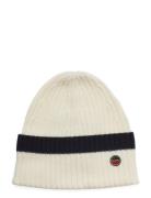 Malin Striped Beanie BUSNEL White