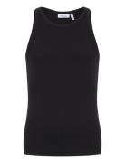 Rib Tank Top Weekday Black