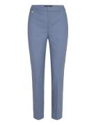 Double-Faced Stretch Cotton Pant Lauren Ralph Lauren Blue