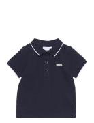 Short Sleeve Polo BOSS Navy