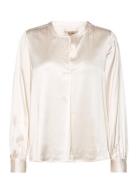 Mmenfa Satin Blouse MOS MOSH Cream