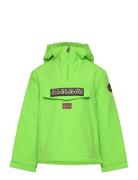 Rainforest Winter Anorak Jacket Napapijri Green