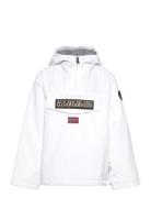 Rainforest Winter Anorak Jacket Napapijri White