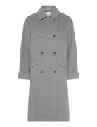 Mmvenice Wool Coat MOS MOSH Grey