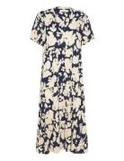 Freddyll Midi Dress Ss Lollys Laundry Navy