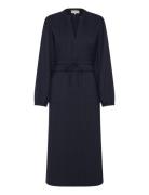 Parisll Midi Dress Ls Lollys Laundry Navy