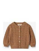 Knit Cardigan Celia Wheat Brown