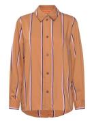 Long Sleeve Shirt, 2249 Striped Vis STINE GOYA Orange