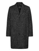 August Wool Coat J. Lindeberg Black