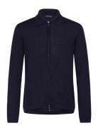 Kaleb Merino Zip Cardigan J. Lindeberg Navy