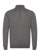 Kiyan Quarter Zip Sweater J. Lindeberg Grey