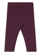 Leggings Brushed Inside Basic Lindex Purple