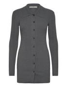 Rib Knit Cardigan REMAIN Birger Christensen Grey