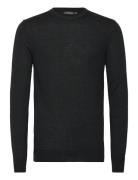 M Merino Blend C-Neck Sweater J. Lindeberg Black