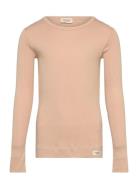 Plain Tee Ls MarMar Copenhagen Beige