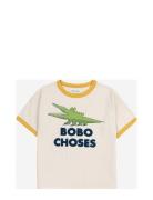 Talking Crocodile T-Shirt Bobo Choses White