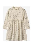 Kelly Ls Dress Fliink Cream