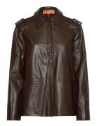 Straight Sleeve Jacket, 2276 Heavy STINE GOYA Brown