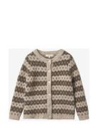 Star Nordic Cardigan Fliink Brown