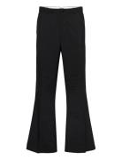 Flared Suit Trousers Weekday Black