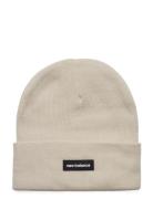 Linear Knit Cuffed Beanie New Balance Beige