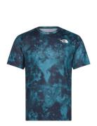 M 24/7 S/S Tee Reg Print The North Face Blue