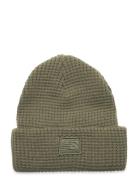 Waffle Knit Cuffed Beanie New Balance Khaki