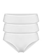 Brief 3 Pack Carin Bikini Reg Lindex White