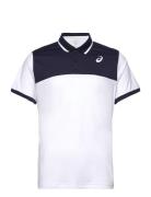 Men Court Polo Shirt Asics White