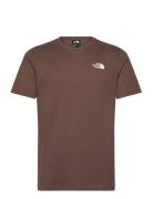 M S/S Redbox Tee The North Face Brown