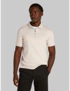 Smooth Cotton Welt Zip Polo Calvin Klein