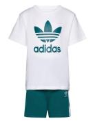 Short Tee Set Adidas Originals White