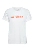 W Mt Log Tech T Adidas Terrex White