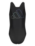 Performance Big Bars Swimsuit Adidas Performance Black