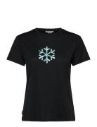 W Mer 150 Tech Lite Ss Tee Pow Icebreaker Black